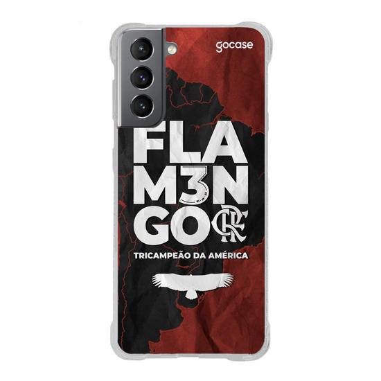 Capinha para celular Flamengo - Tricampeão da América