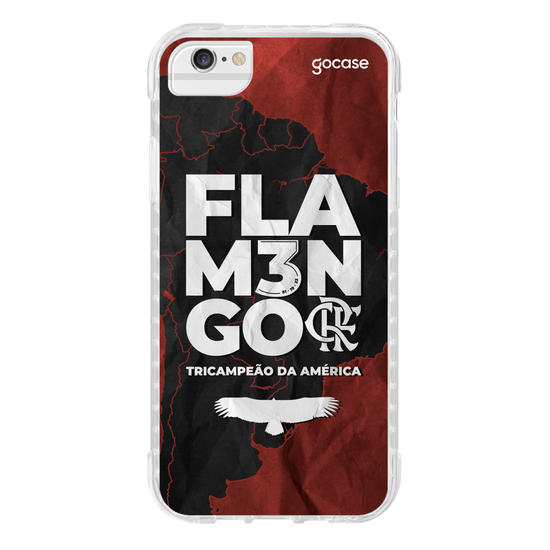 Capinha para celular Flamengo - Tricampeão da América