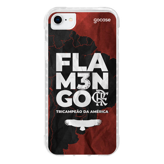 Capinha para celular Flamengo - Tricampeão da América