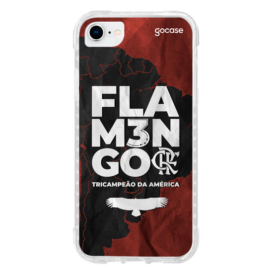 Capinha para celular Flamengo - Tricampeão da América