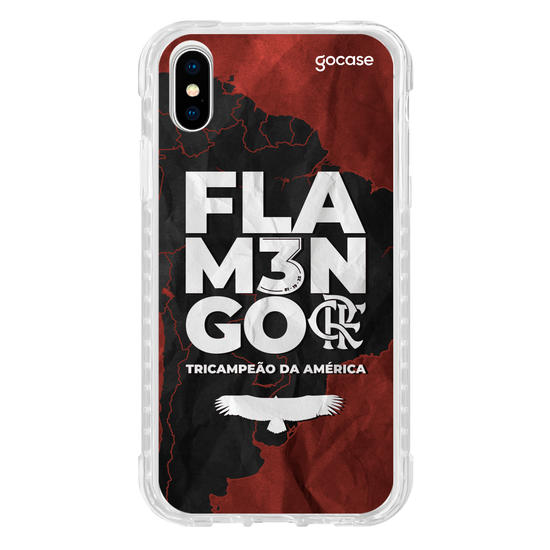 Capinha para celular Flamengo - Tricampeão da América
