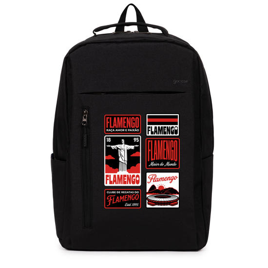 Mochila Executiva Slim -   Flamengo - Trip Stickers