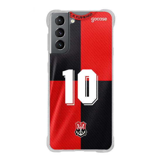Capinha para celular  Flamengo - Uniforme Retrô Personalizado - 1995