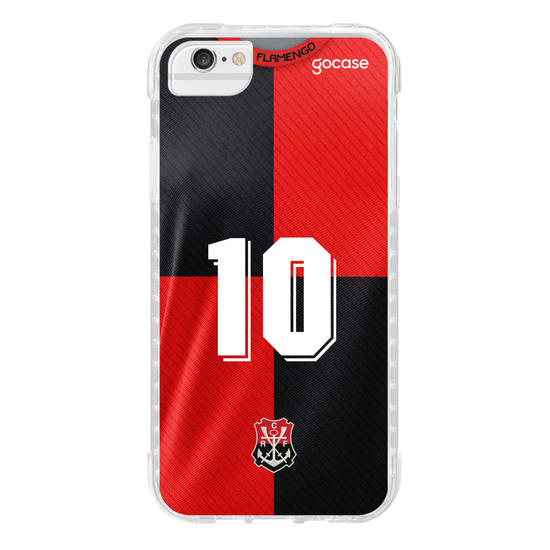 Capinha para celular  Flamengo - Uniforme Retrô Personalizado - 1995