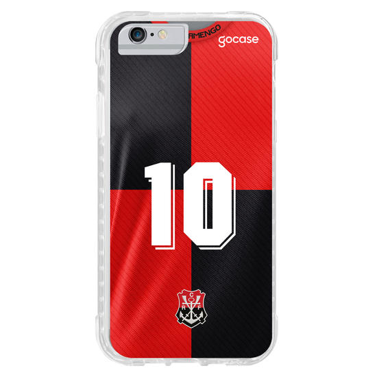 Capinha para celular  Flamengo - Uniforme Retrô Personalizado - 1995