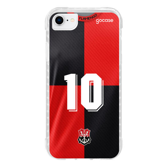 Capinha para celular  Flamengo - Uniforme Retrô Personalizado - 1995
