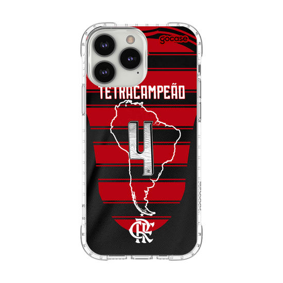 Capinha para celular Flamengo - Uniforme 1 2025 P Campeão