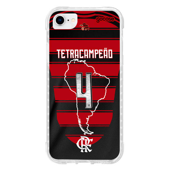 Capinha para celular Flamengo - Uniforme 1 2025 P Campeão