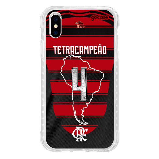 Capinha para celular Flamengo - Uniforme 1 2025 P Campeão