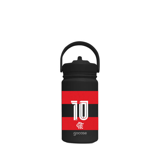 Garrafa Térmica Mini - Flamengo - Uniforme 1 2026 Personalizado