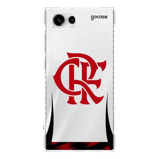 Capinha para celular  Flamengo - Uniforme 2 2025 Escudo
