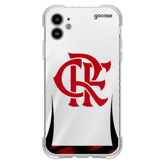 Capinha para celular  Flamengo - Uniforme 2 2025 Escudo