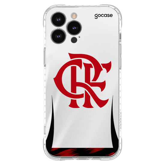 Capinha para celular  Flamengo - Uniforme 2 2025 Escudo