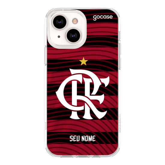 Capinha para celular Flamengo - Uniforme 1 2022 Escudo