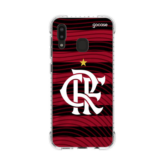 Capinha para celular Flamengo - Uniforme 1 2022 Escudo
