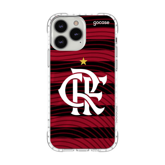 Capinha para celular Flamengo - Uniforme 1 2022 Escudo