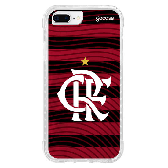Capinha para celular Flamengo - Uniforme 1 2022 Escudo