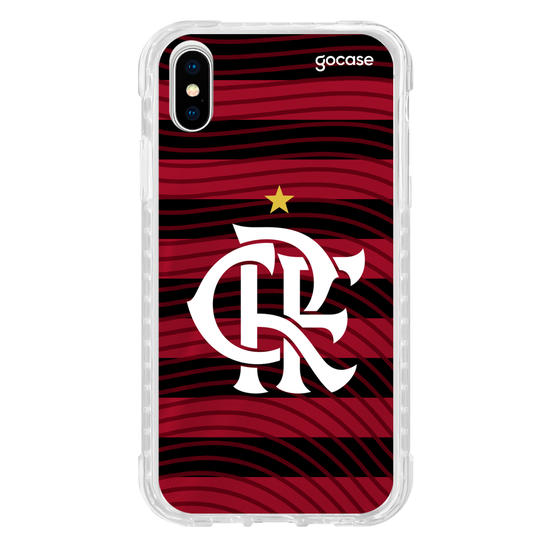 Capinha para celular Flamengo - Uniforme 1 2022 Escudo