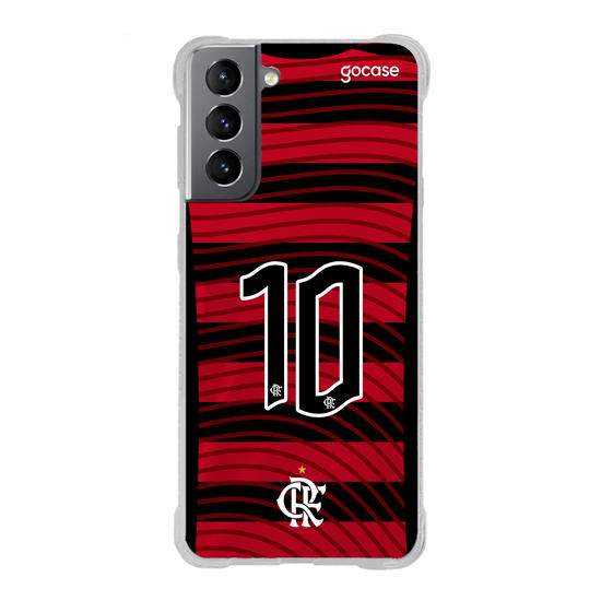 Capinha para celular Flamengo - Uniforme 1 2022 Personalizado