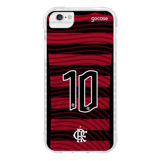 Capinha para celular Flamengo - Uniforme 1 2022 Personalizado