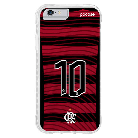 Capinha para celular Flamengo - Uniforme 1 2022 Personalizado