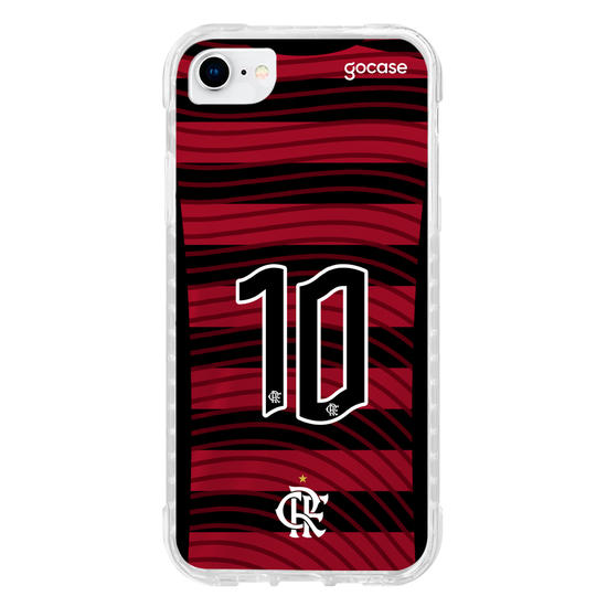 Capinha para celular Flamengo - Uniforme 1 2022 Personalizado