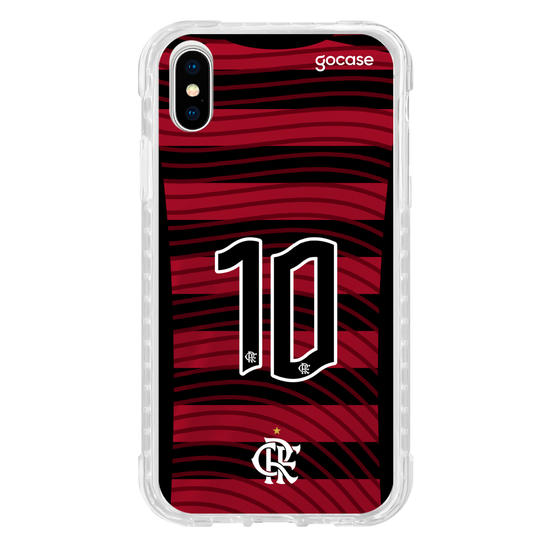 Capinha para celular Flamengo - Uniforme 1 2022 Personalizado