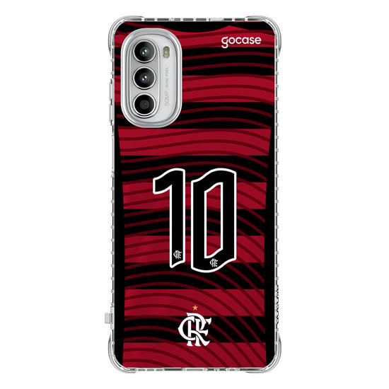 Capinha para celular Flamengo - Uniforme 1 2022 Personalizado