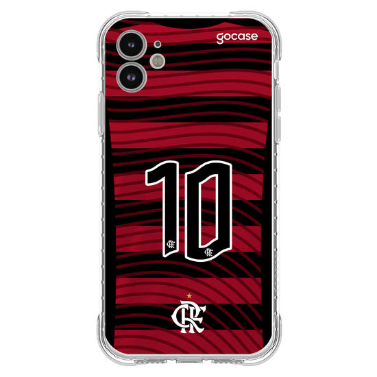 Capinha para celular Flamengo - Uniforme 1 2022 Personalizado