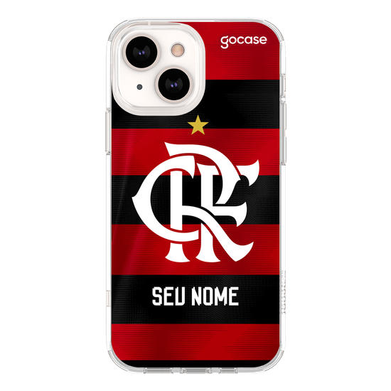 Capinha para celular Flamengo - Uniforme 1 2023 Escudo