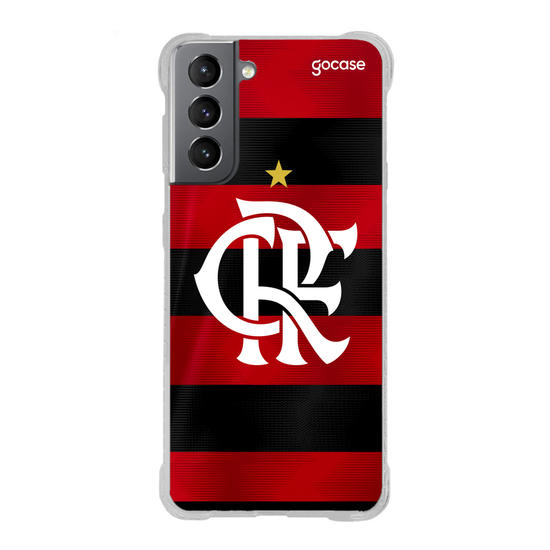 Capinha para celular Flamengo - Uniforme 1 2023 Escudo