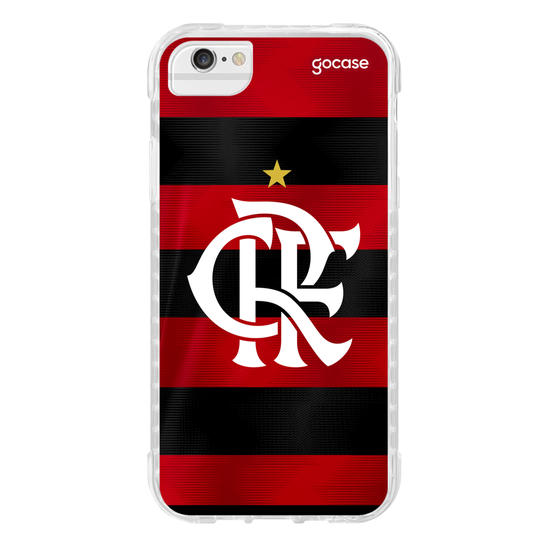 Capinha para celular Flamengo - Uniforme 1 2023 Escudo