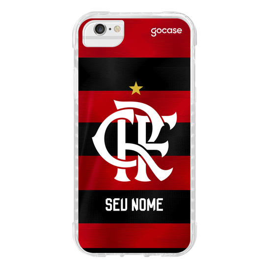 Capinha para celular Flamengo - Uniforme 1 2023 Escudo