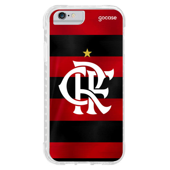 Capinha para celular Flamengo - Uniforme 1 2023 Escudo