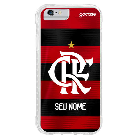 Capinha para celular Flamengo - Uniforme 1 2023 Escudo