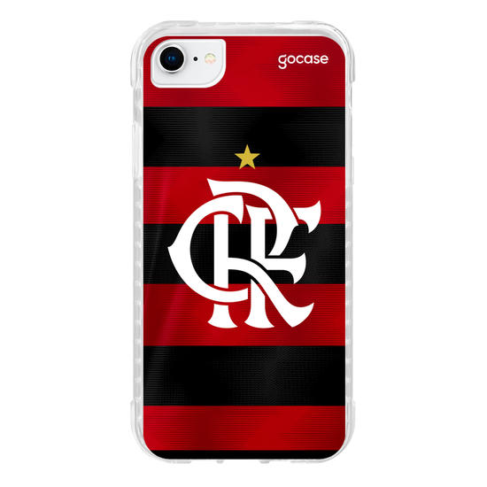 Capinha para celular Flamengo - Uniforme 1 2023 Escudo