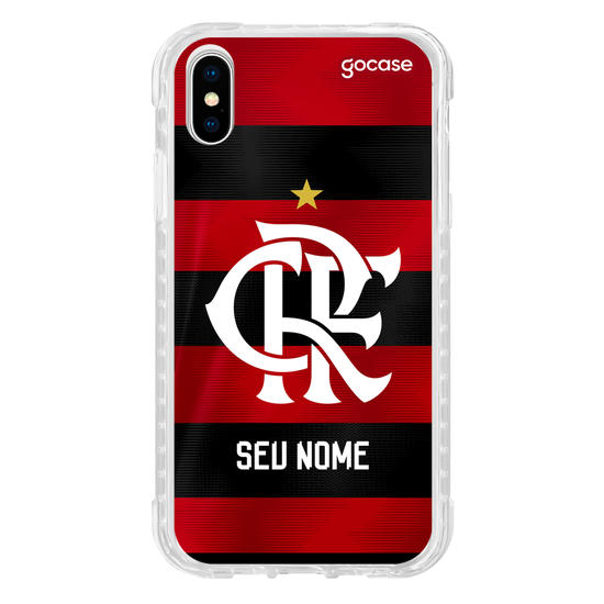 Capinha para celular Flamengo - Uniforme 1 2023 Escudo