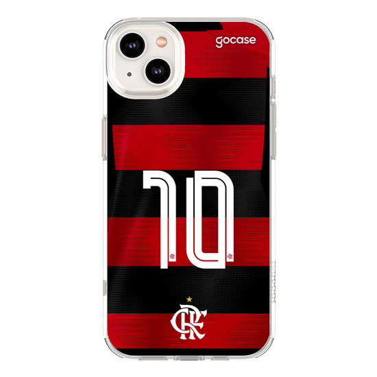 Capinha para celular Flamengo - Uniforme 1 2023 Personalizado
