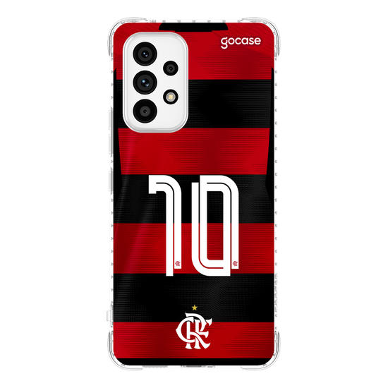 Capinha para celular Flamengo - Uniforme 1 2023 Personalizado