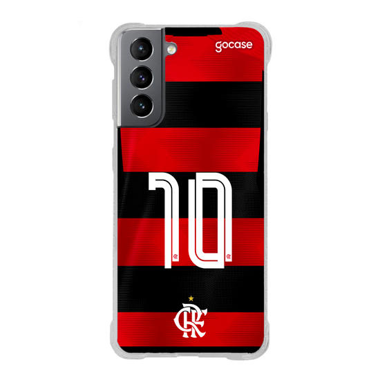 Capinha para celular Flamengo - Uniforme 1 2023 Personalizado