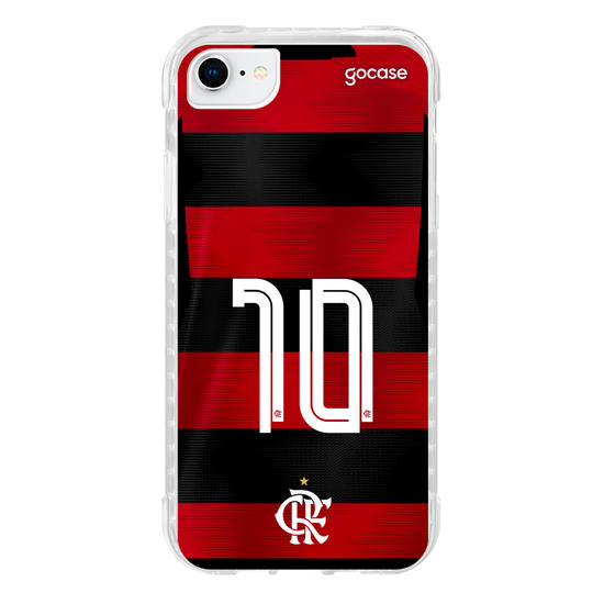 Capinha para celular Flamengo - Uniforme 1 2023 Personalizado