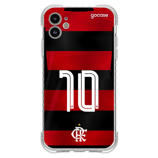 Capinha para celular Flamengo - Uniforme 1 2023 Personalizado