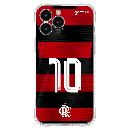 Capinha para celular Flamengo - Uniforme 1 2023 Personalizado