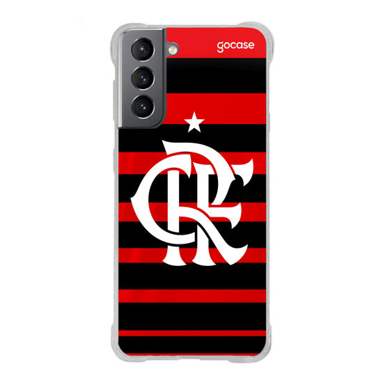 Capinha para celular  Flamengo - Uniforme 1 2024 Escudo