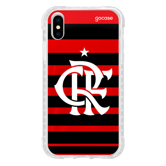 Capinha para celular  Flamengo - Uniforme 1 2024 Escudo