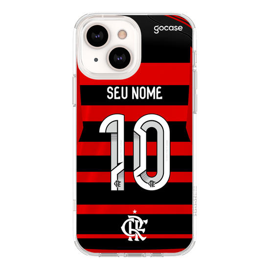 Capinha para celular Flamengo - Uniforme 1 2024 Personalizado