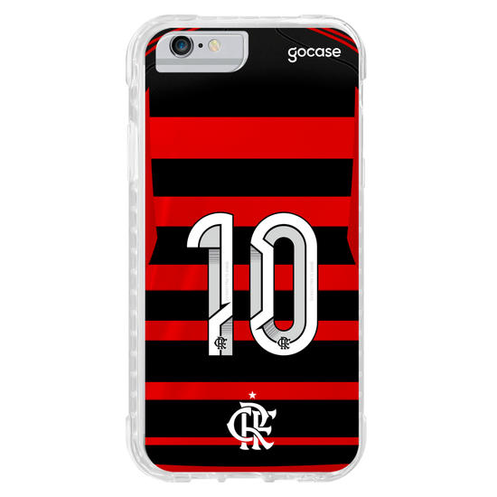 Capinha para celular  Flamengo - Uniforme 1 2024 Personalizado