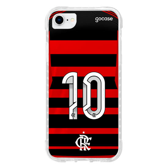 Capinha para celular  Flamengo - Uniforme 1 2024 Personalizado