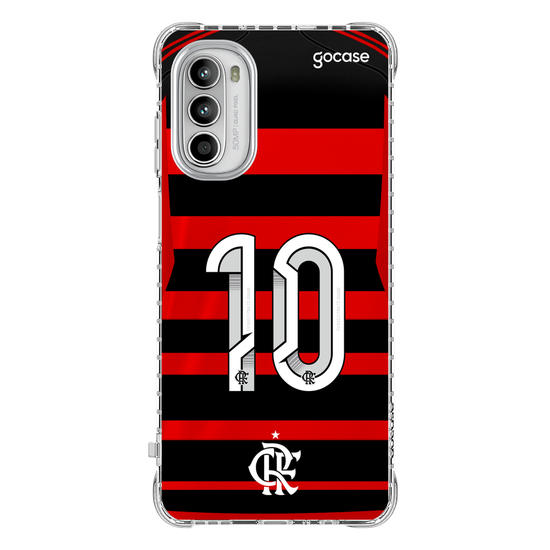 Capinha para celular  Flamengo - Uniforme 1 2024 Personalizado