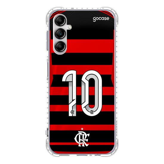 Capinha para celular  Flamengo - Uniforme 1 2024 Personalizado